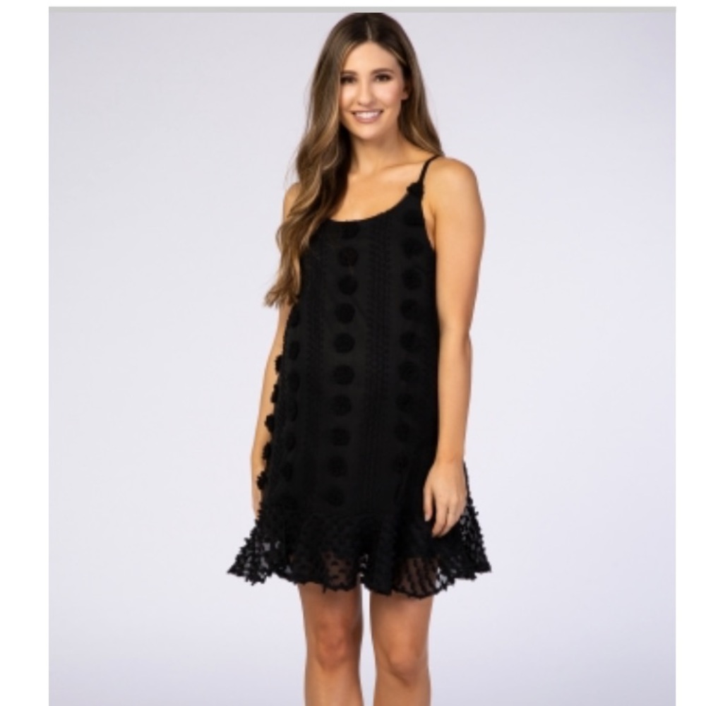NWT Pinkblush Black Maternity Dress